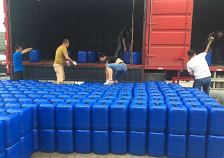 成都密封固化劑運輸工廠展示