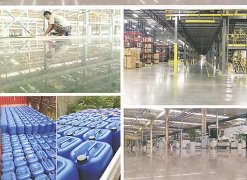 四川固化剂地坪工程案例